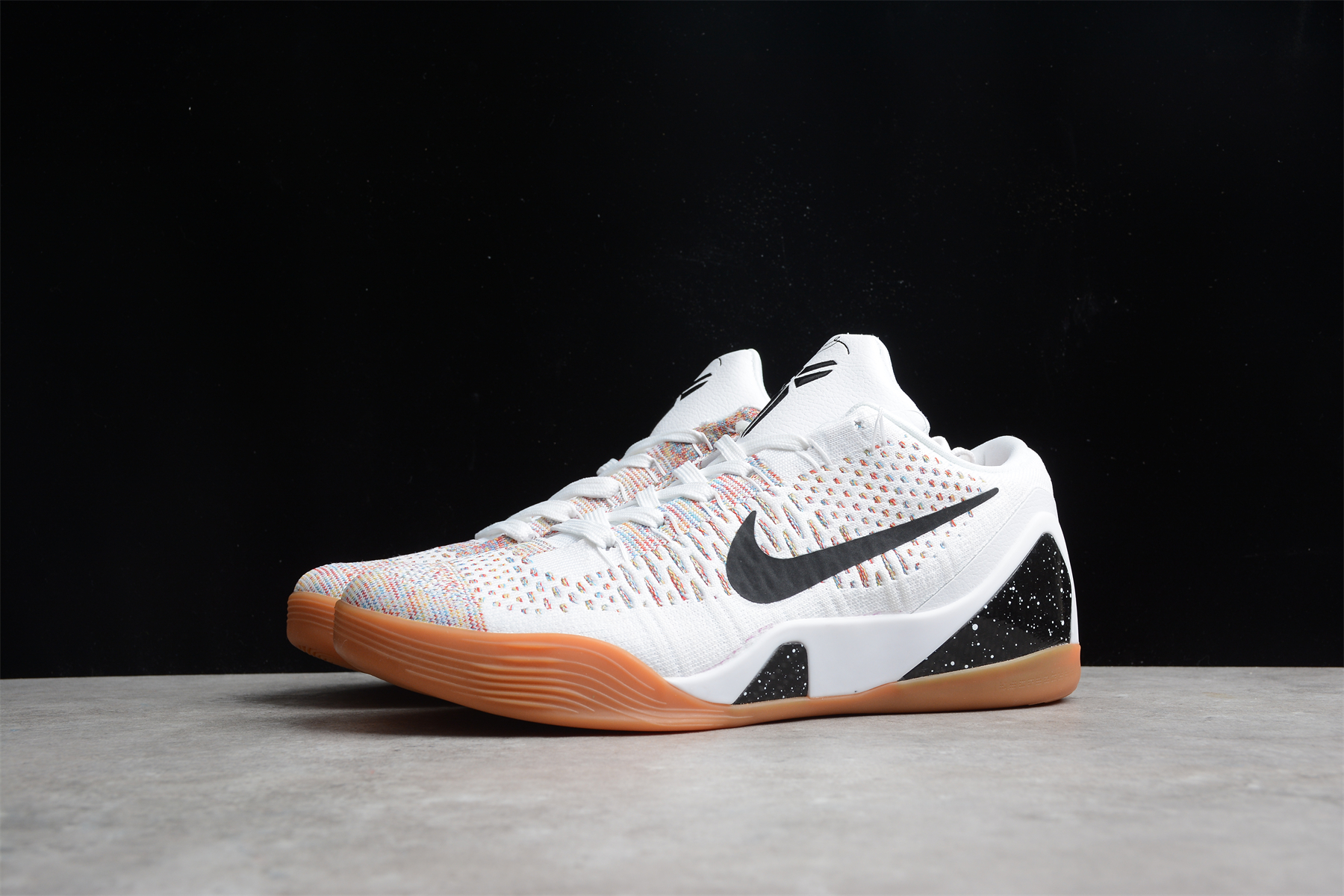 Nike Kobe 9 Elite Low HTM Milan White Multi Color